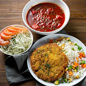 Доставка комплексних обідів у Винники. Смачні обіди