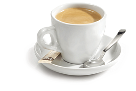 Еспресо з молоком / Люкс кафе / доставка напоїв