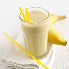 Коктейль банановий / Люкс кафе / доставка напоїв