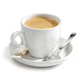 Американо з молоком / Люкс кафе / замовити каву